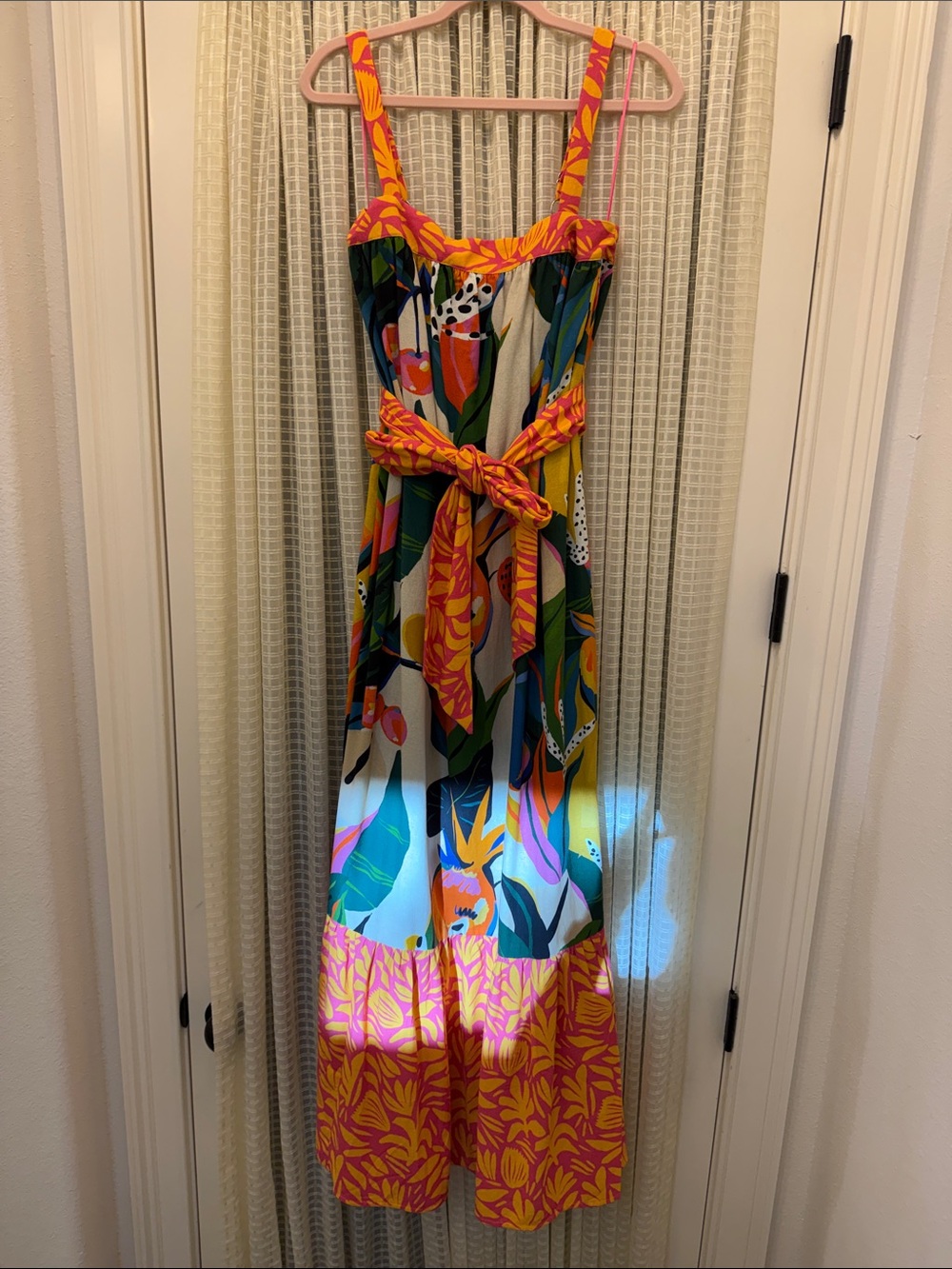 Red Dress Boutique Tropical Floral Maxi Dress